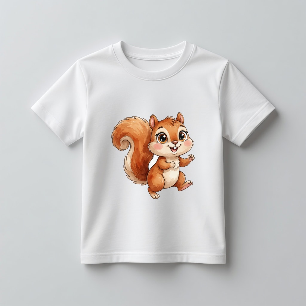 Koszulka kids — Wiewiórka