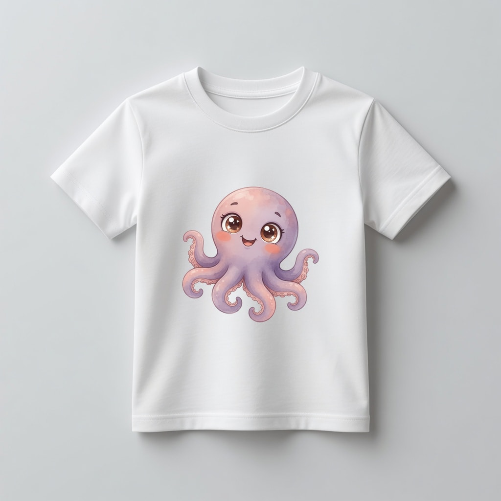 Koszulka kids — Ośmiornica
